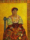 Italian Canvas Paintings - The Italian Woman